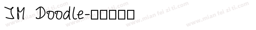 JM Doodle字体转换